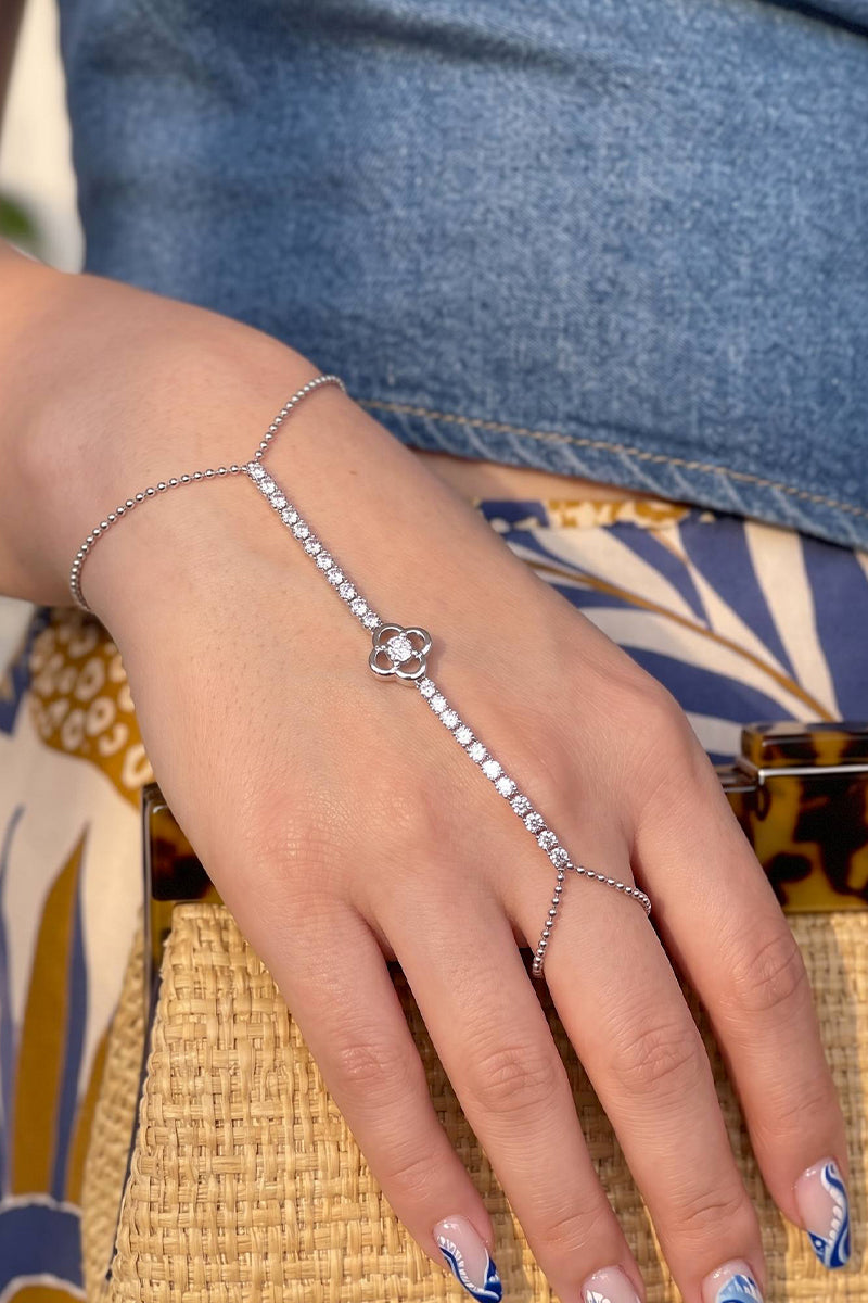 Dina Hand Chain - Stainless Steel