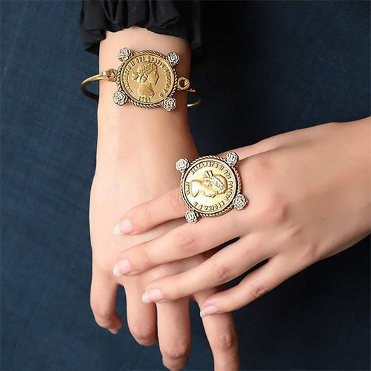 Elegant Coin Copper Set