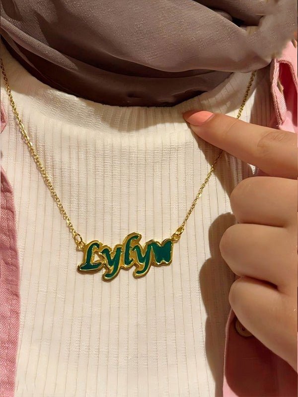 Lyly Customized Necklace - Gold Plated