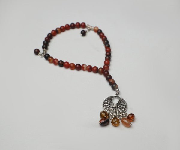 Sedra Rosary - Brown Agate