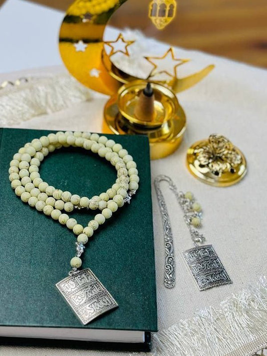 Marwa Rosary - Chamois Stones