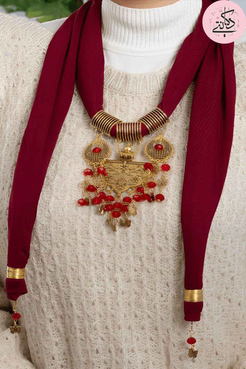 Sama Necklace Scarf - Cotton