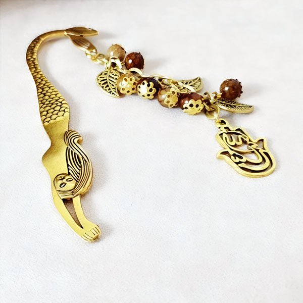 Mermaid Book Separator - Copper