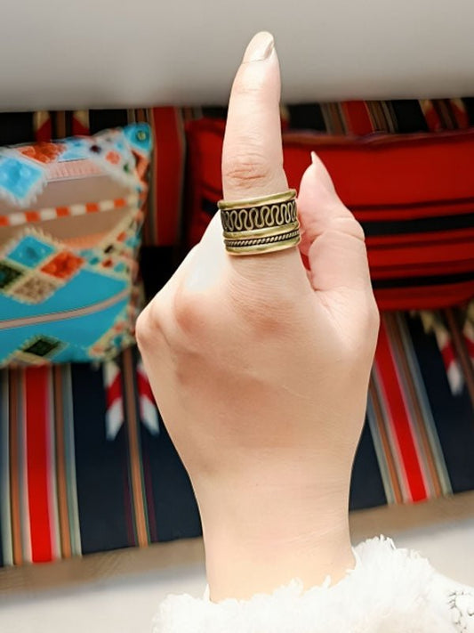 Yomna Ring - Pure Copper