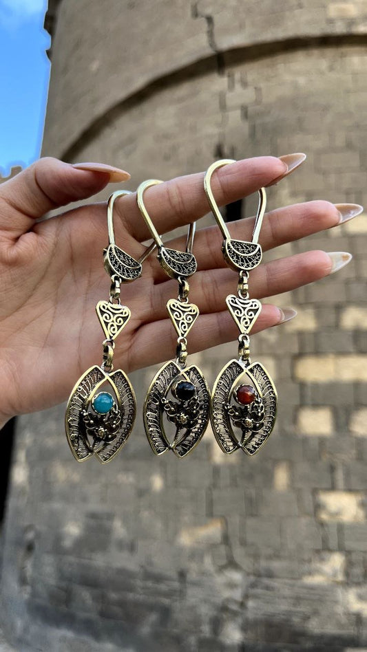 Lotus Keychain - Pure Copper