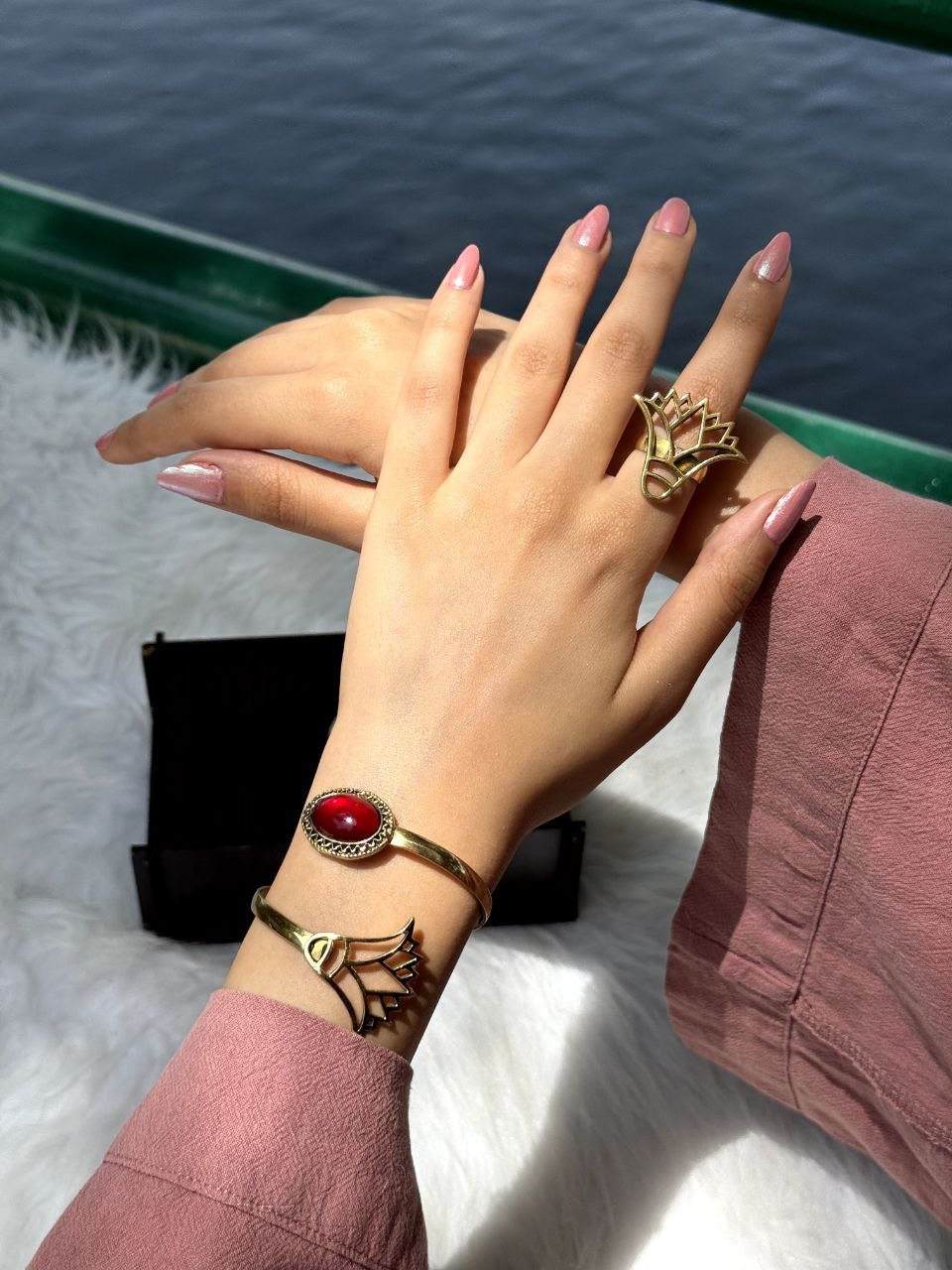 Karita Lotus Set - Pure Copper