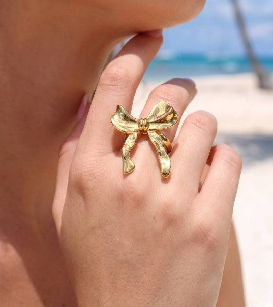 Bow Ring - Stainless Steel