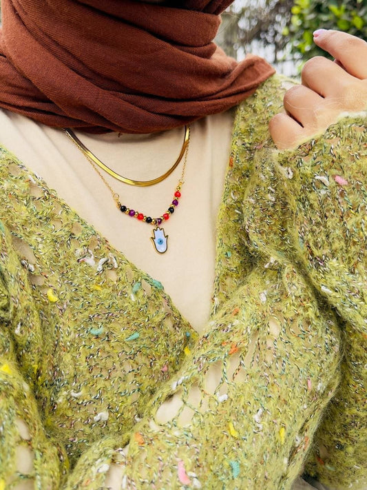 Retaj Necklace - Stainless Steel