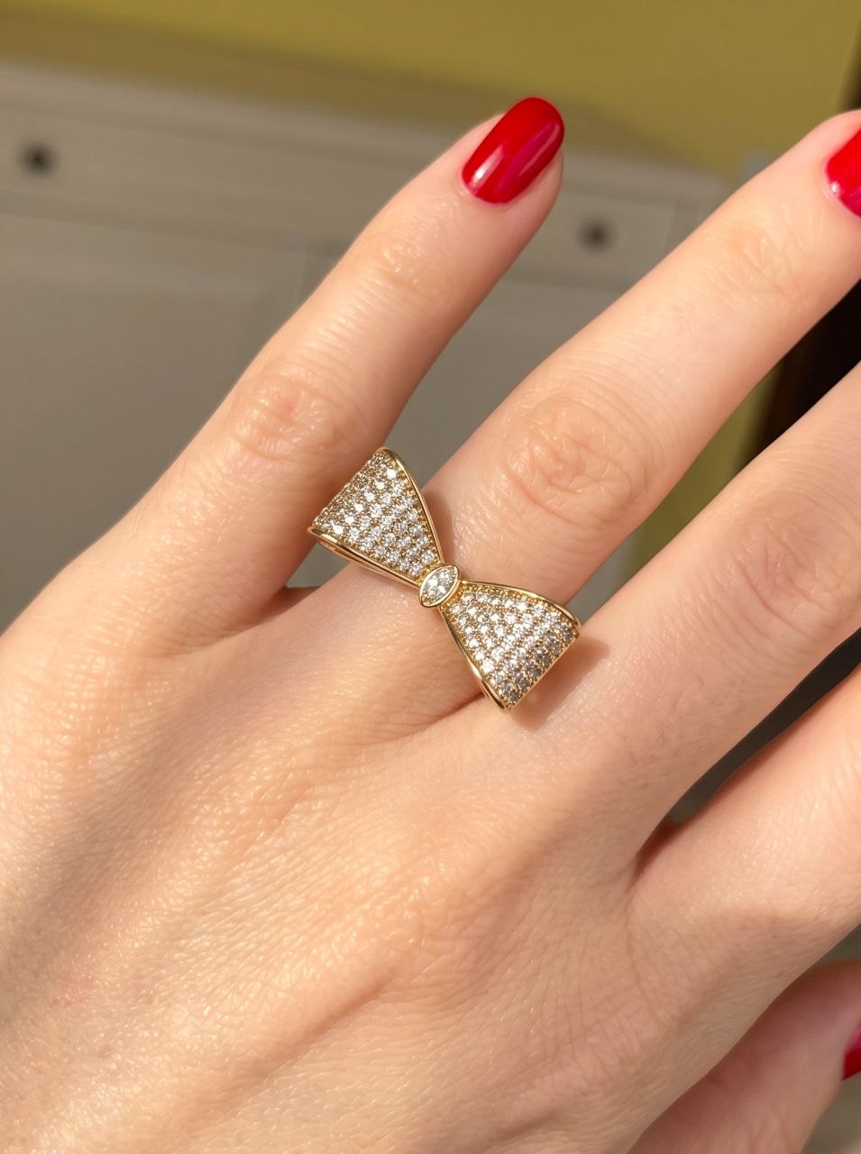 Iconic Bow Ring - Gold Plated