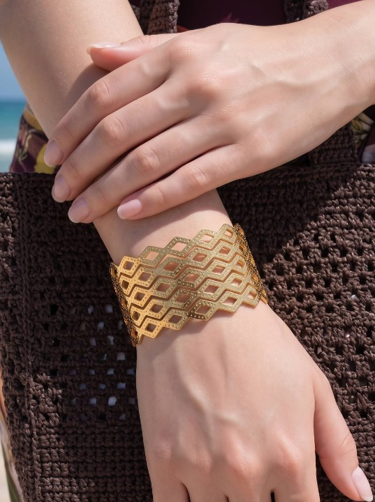 Harmony Bangle - Stainless Steel