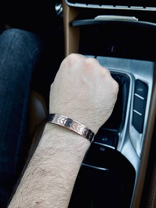 Hisham Elegant Bracelet - Red Pure Copper