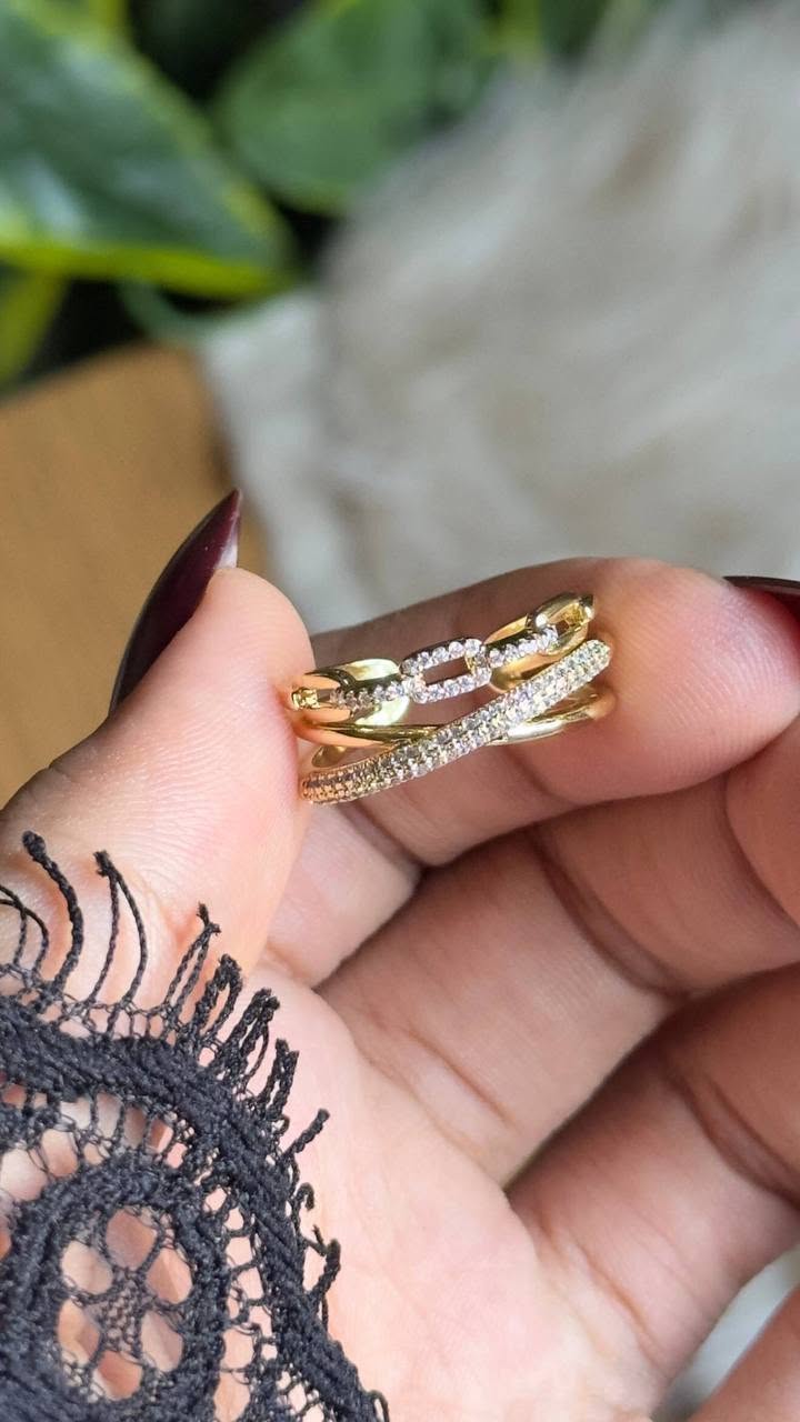 Amilya Ring - Gold Plated