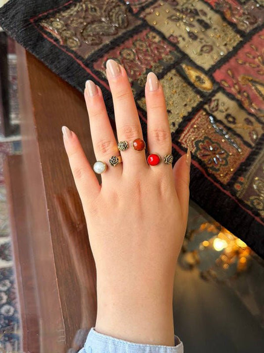 Mayan Ring - Pure Copper
