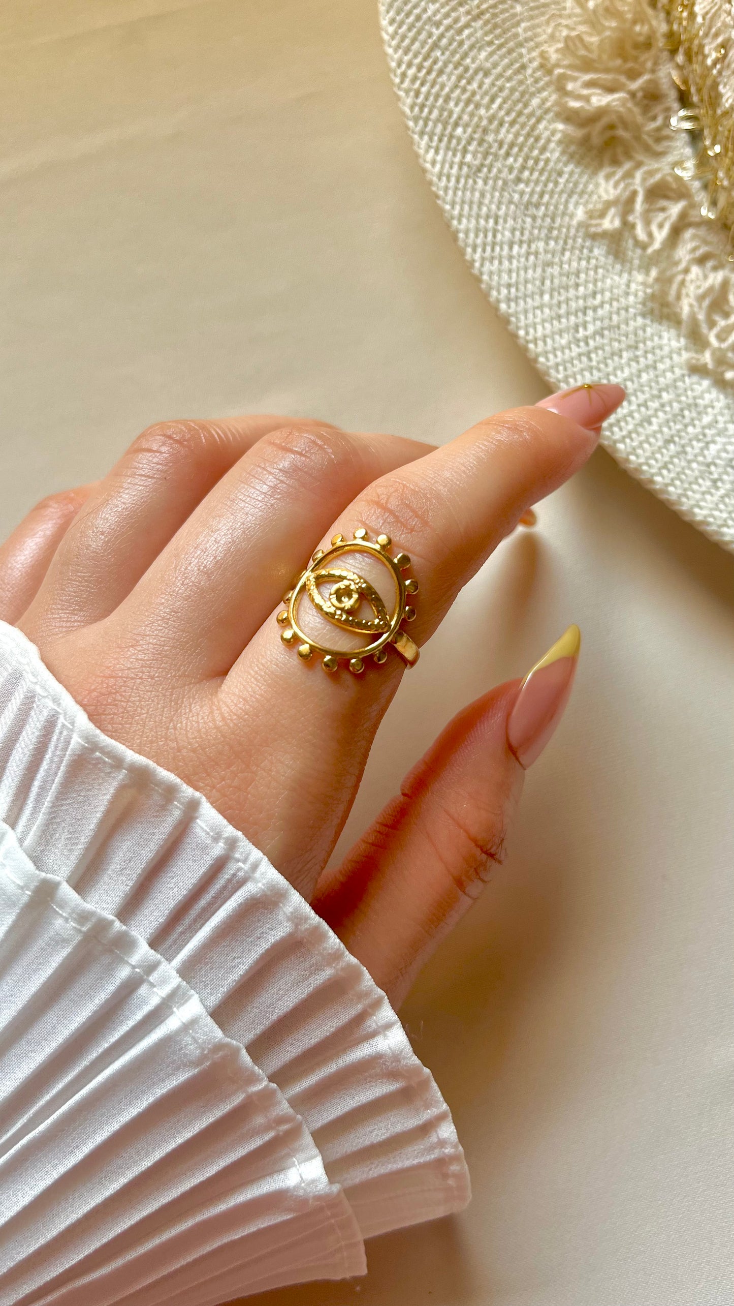 Eye Ring - Stainless Steel