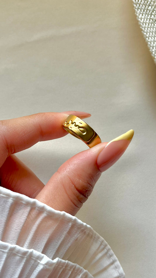 Patience Ring - Stainless Steel