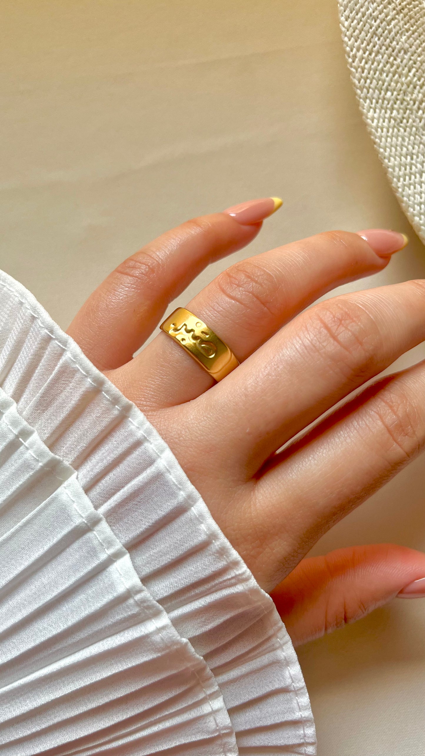Patience Ring - Stainless Steel