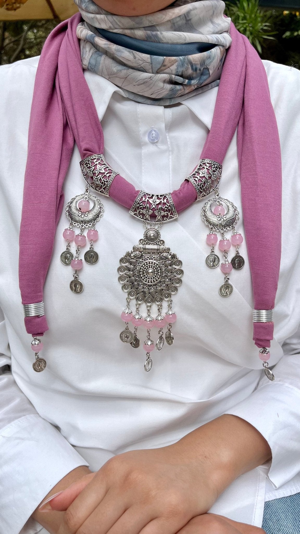 Anoud Necklace Scarf - Cotton