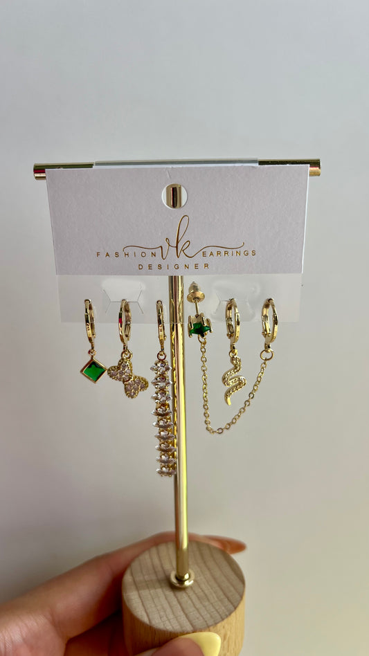 Lamis Earrings - Stainless Steel