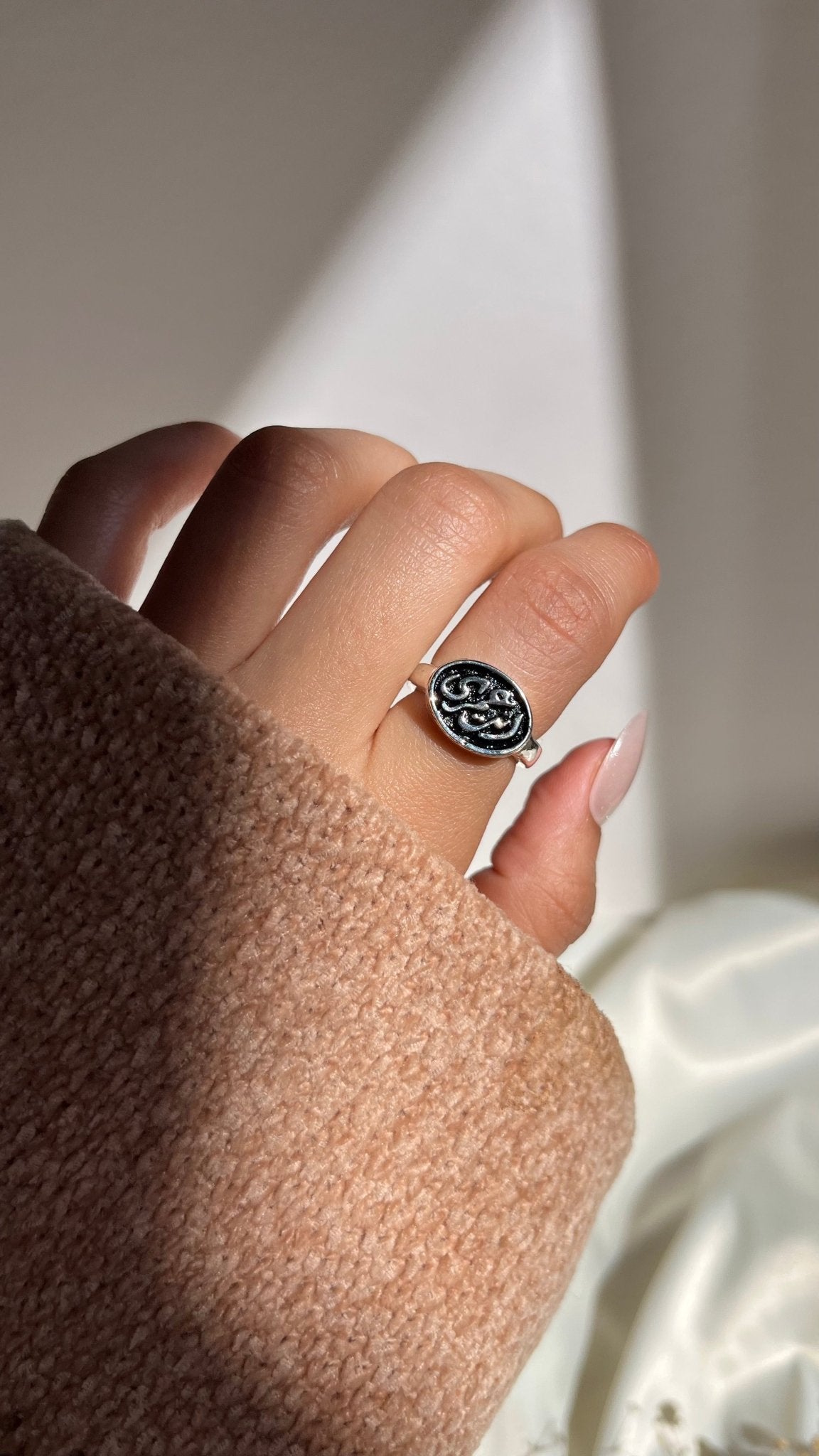 "Enta Omry" Ring - Silver Plated