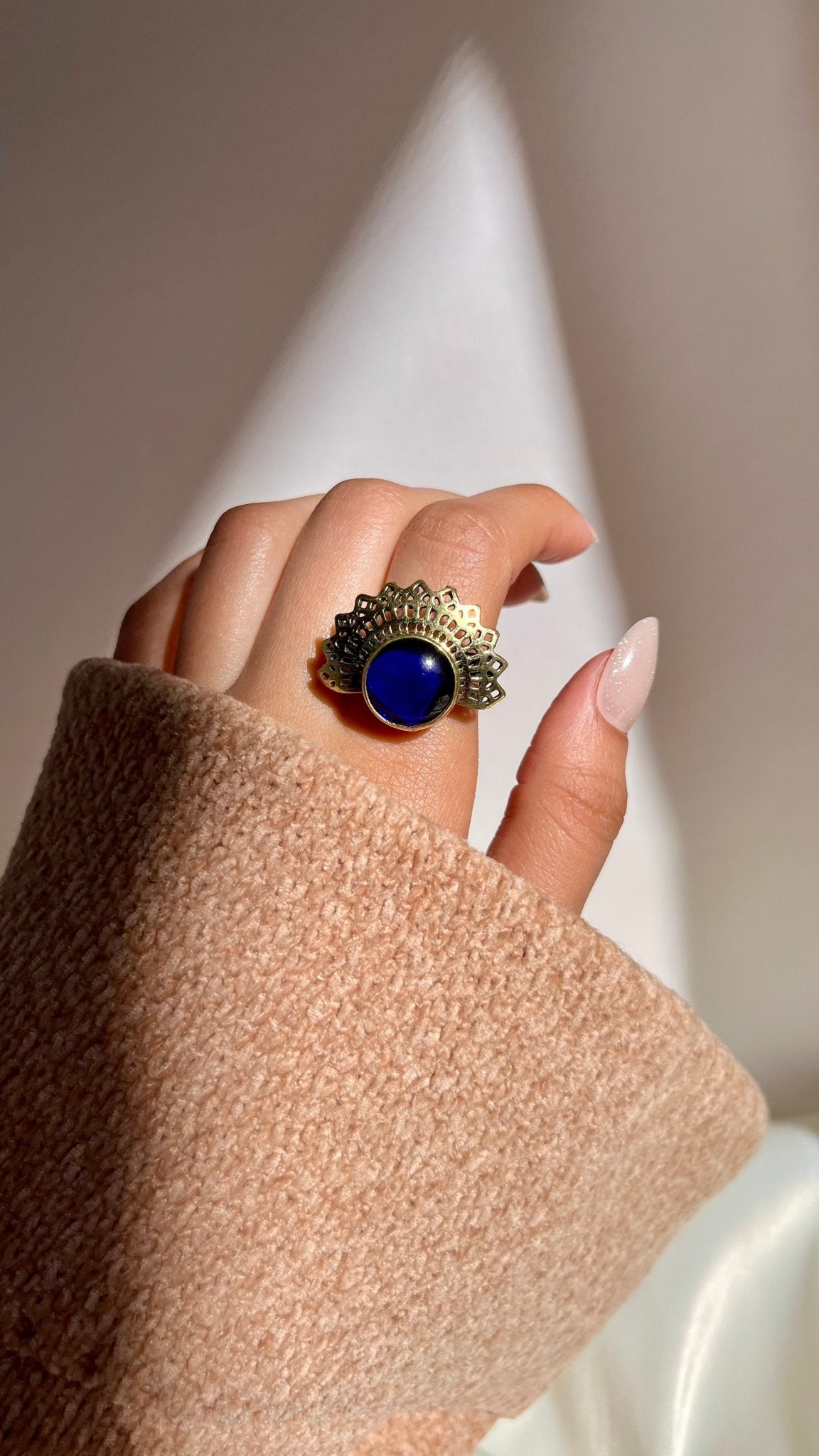 Aisha Ring - Pure Copper