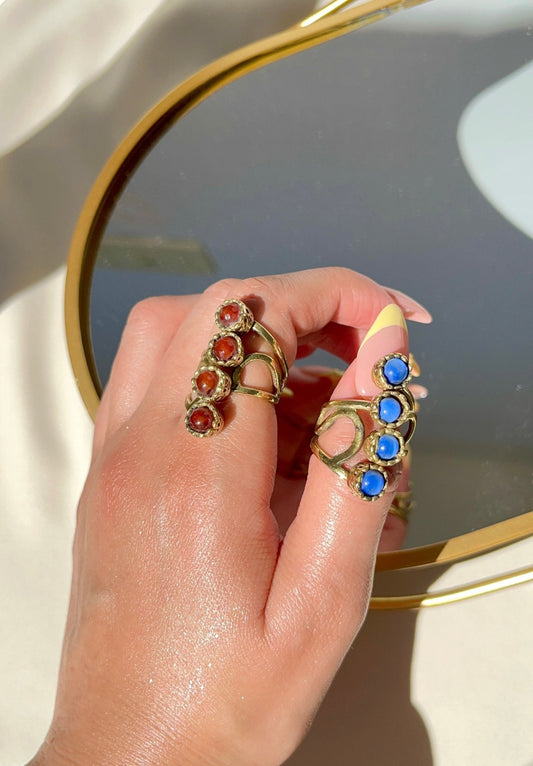 Razan Vintage Ring - Pure Copper