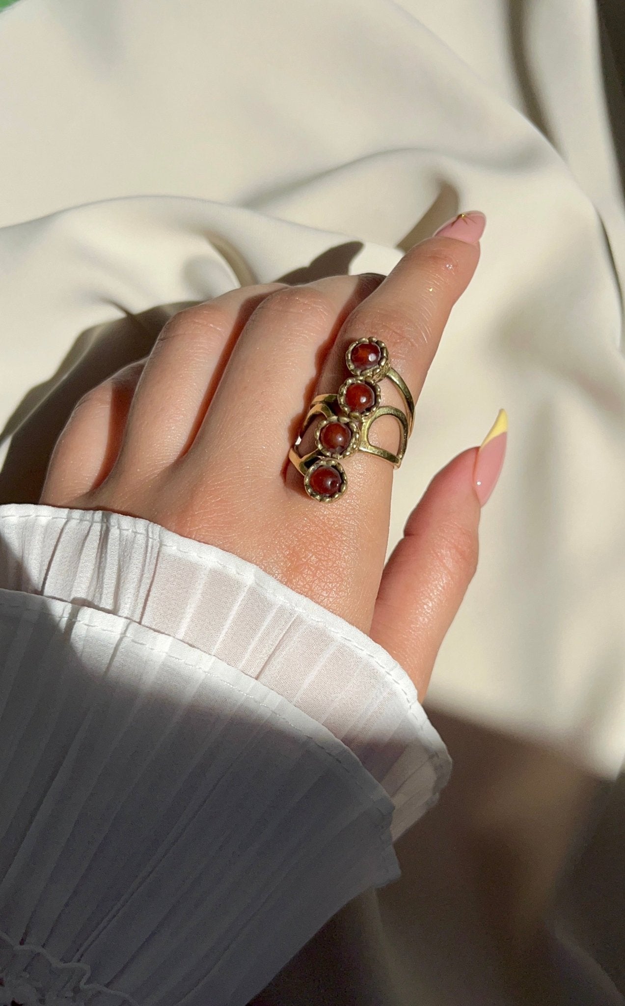 Razan Vintage Ring - Pure Copper