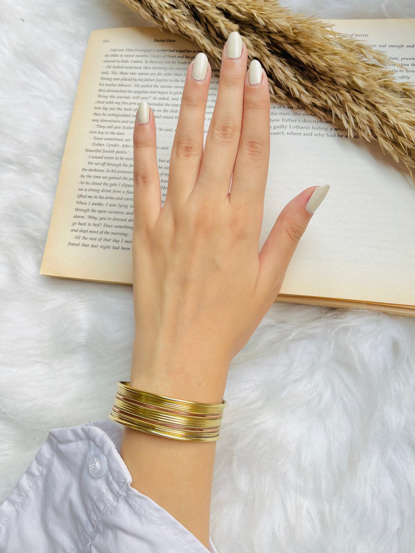Laura Classy Bangle - Pure Copper