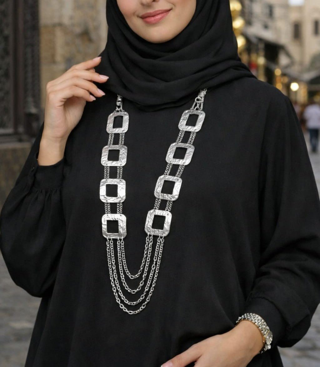 Lareen Necklace - Silver Plated