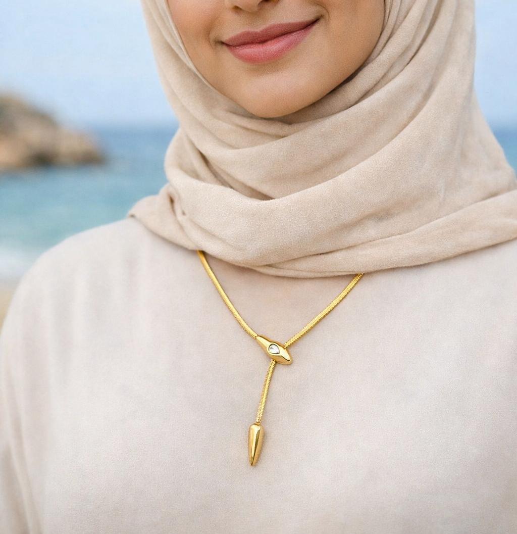 Medusa Necklace - Stainless Steel