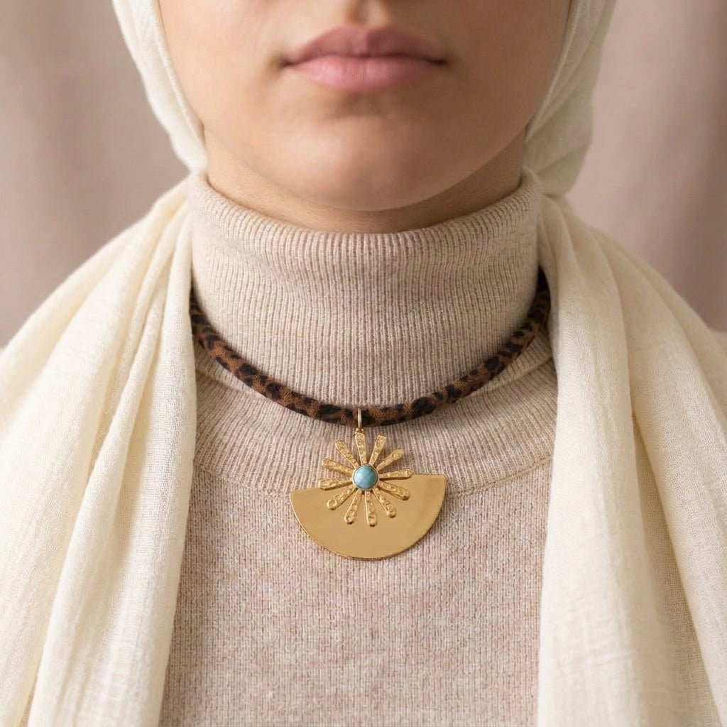 Velvet Touch Choker - Boho Style