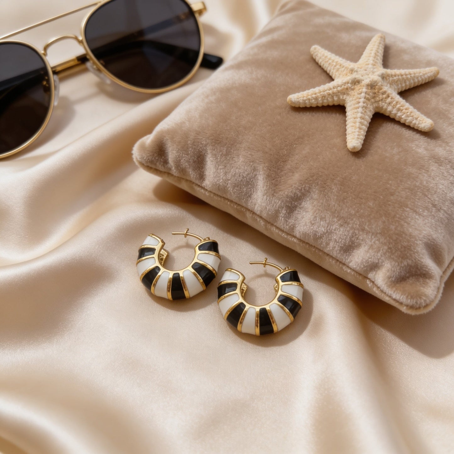 Miral Earrings - Stainless Steel
