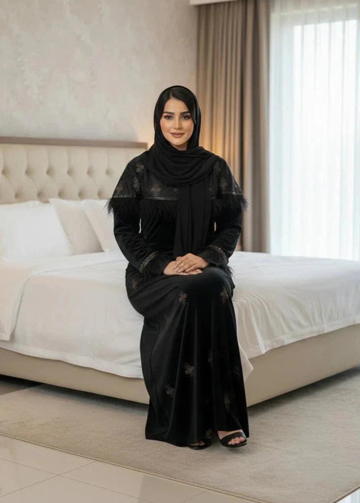 Rasha Abaya - Velvet