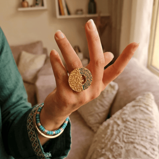 Artful Ring - Gold Plated
