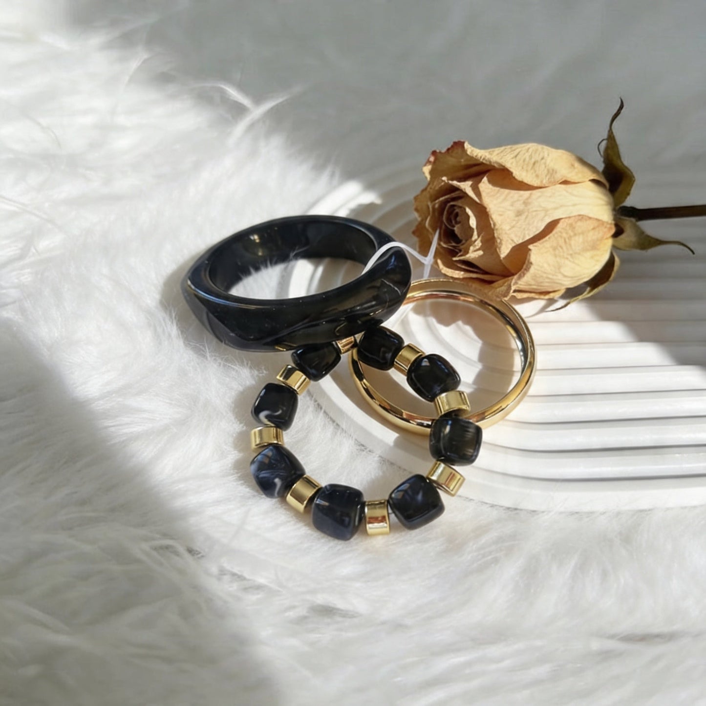 Terra Chic Bracelet Set - Boho Style