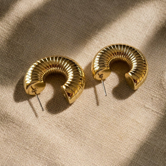 Ahlam Earrings - Stainless Steel