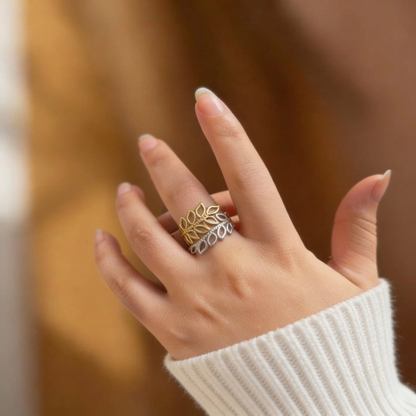 Lana Ring - Stainless Steel