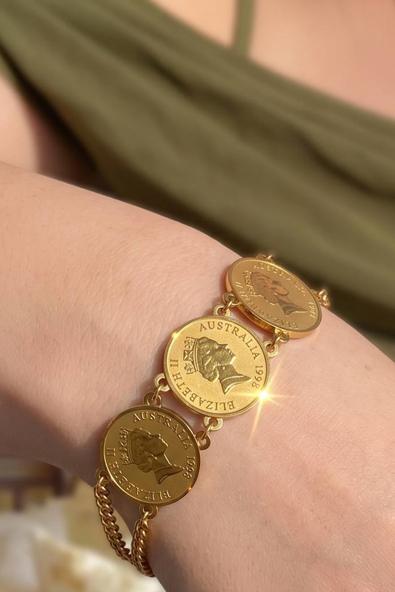 Dinar Bracelet - Stainless Steel