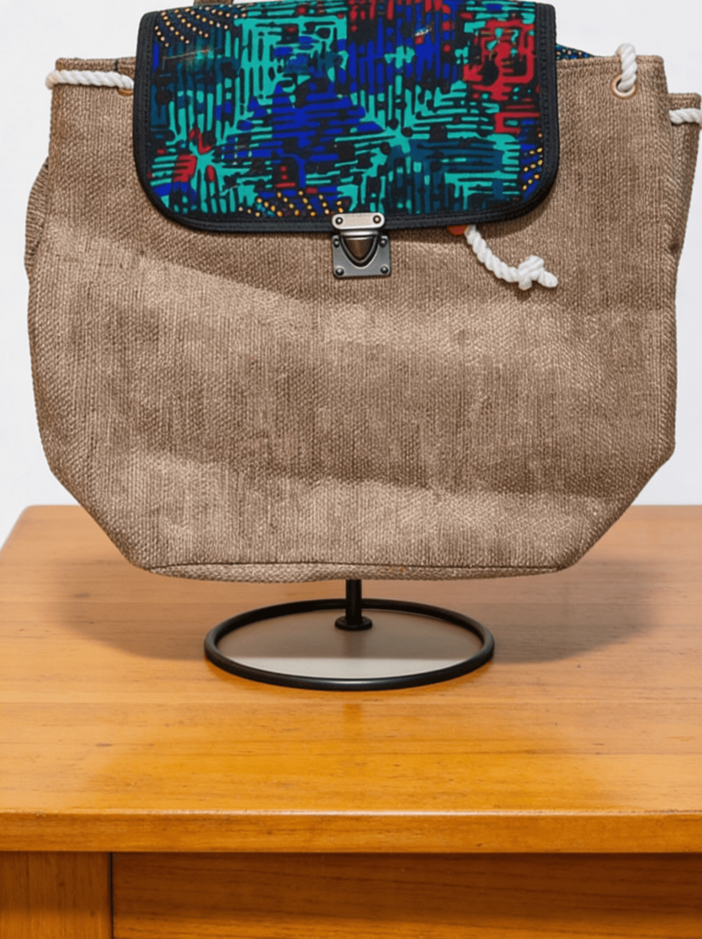 Gina Africa Bag - Linen Back pack