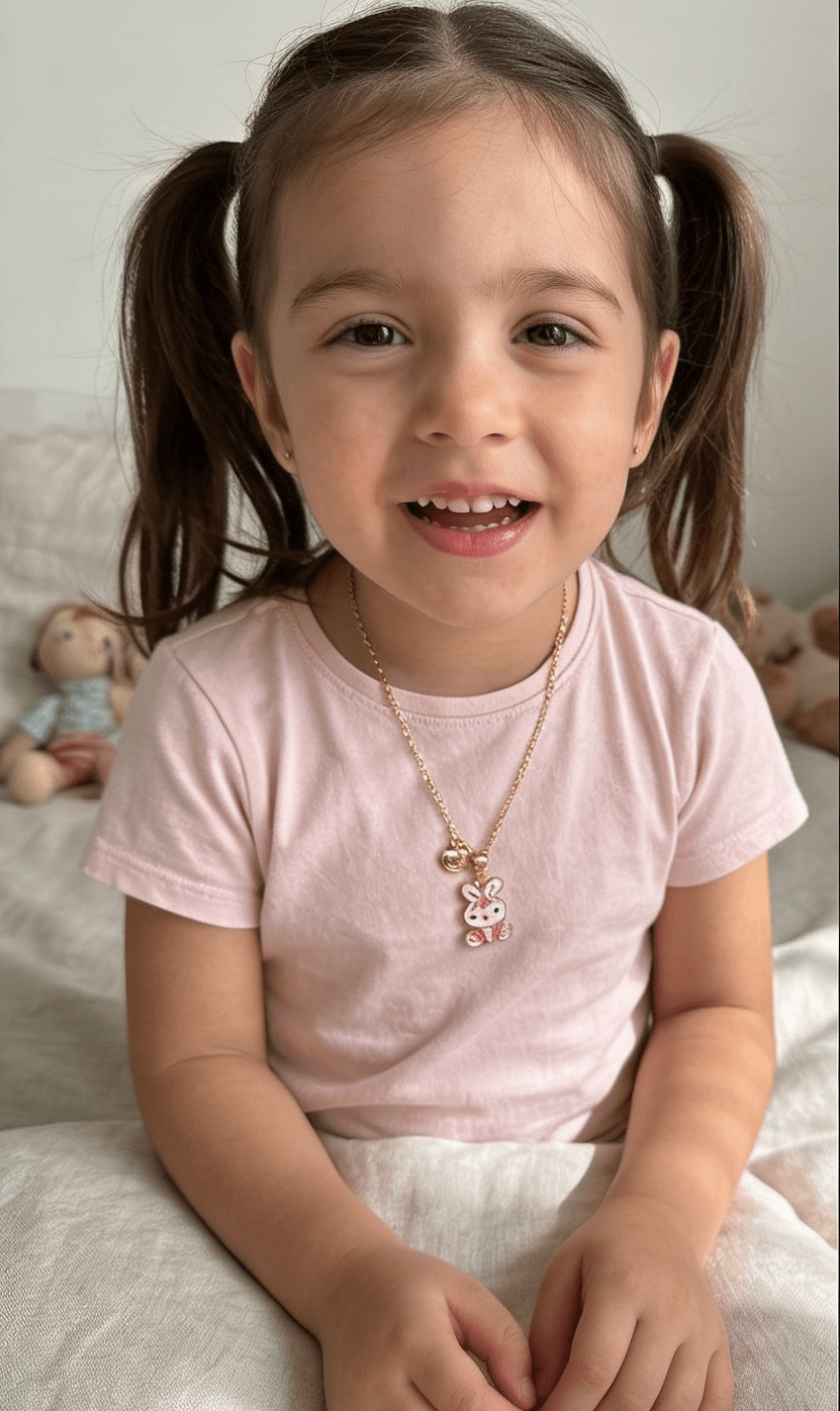 Matching Twins Necklace - Stainless Steel