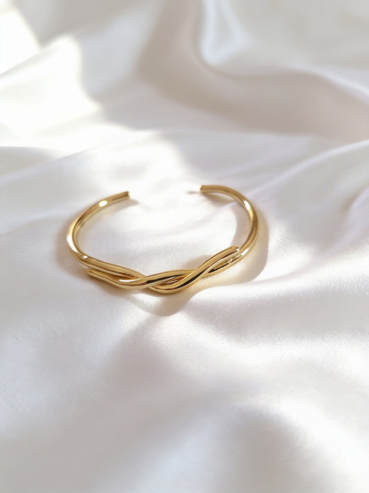 Mira Bangle - Stainless Steel
