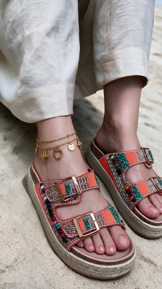 Noura Anklet - Stainless Steel