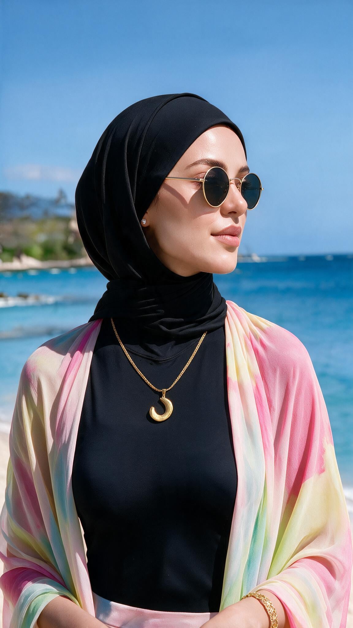 Amina Necklace - Stainless Steel