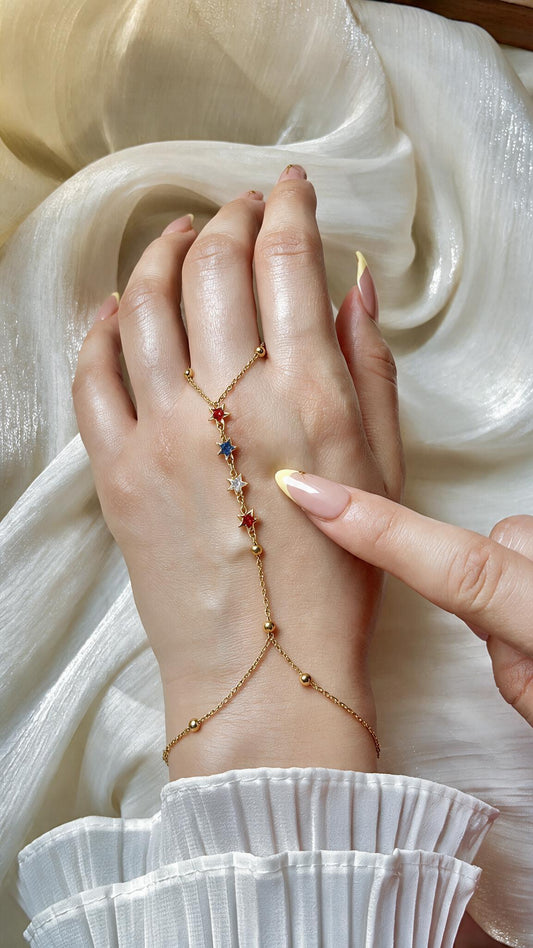 Sarah Hand Chain - Stainless Steel