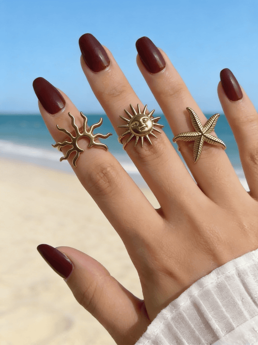 Summer Escape Ring - Stainless Steel