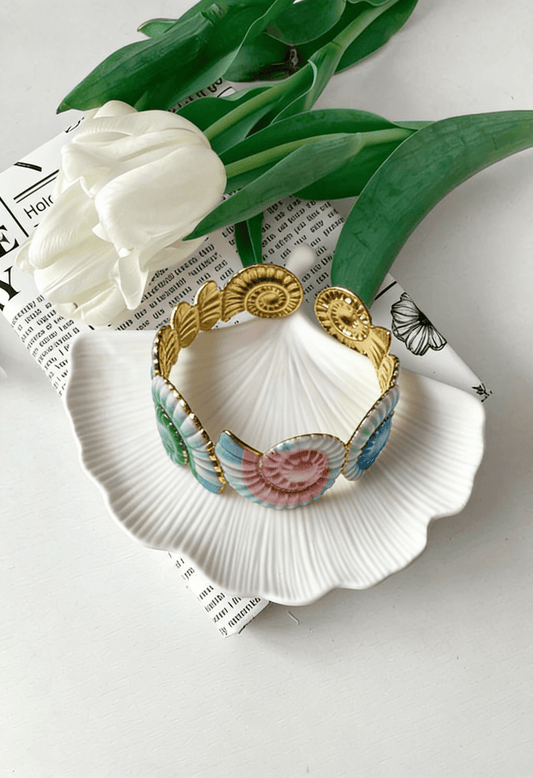Sandy Bangle - Stainless Steel
