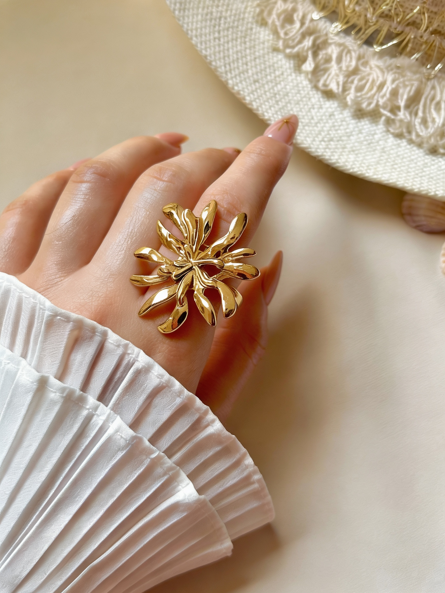 Zeynep Ring - Stainless Steel