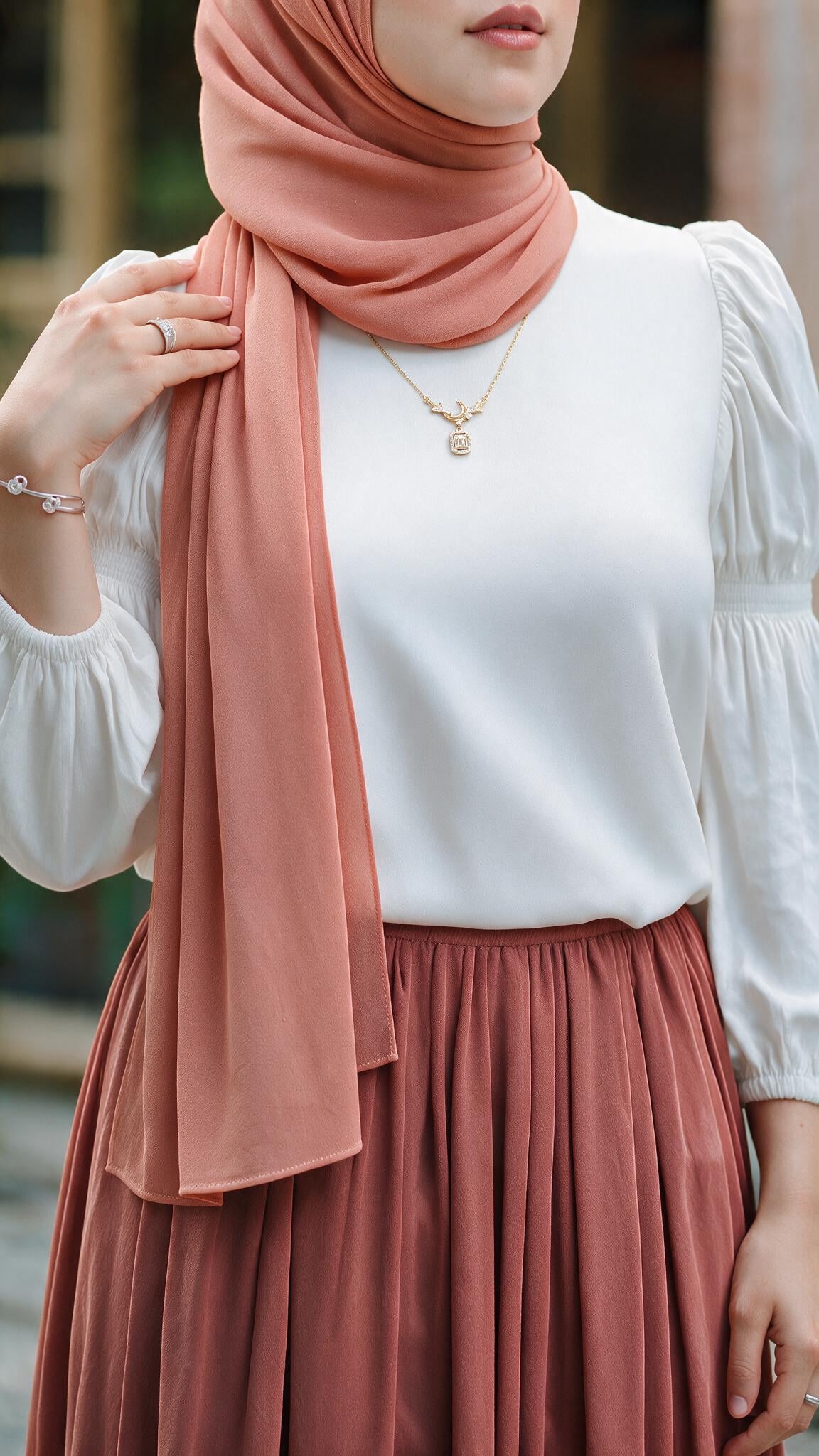 Farha Necklace - Stainless Steel