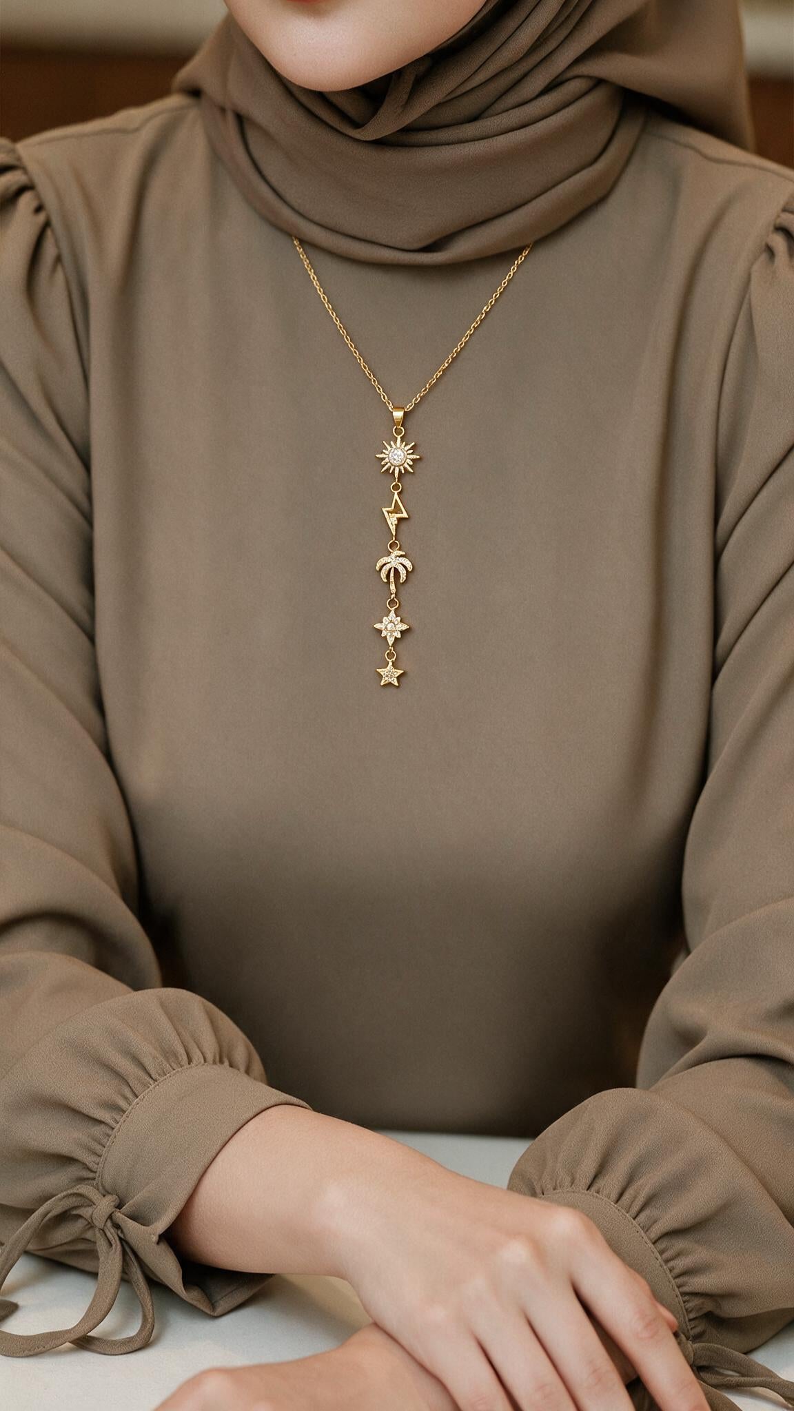 Matilda Necklace - Stainless Steel