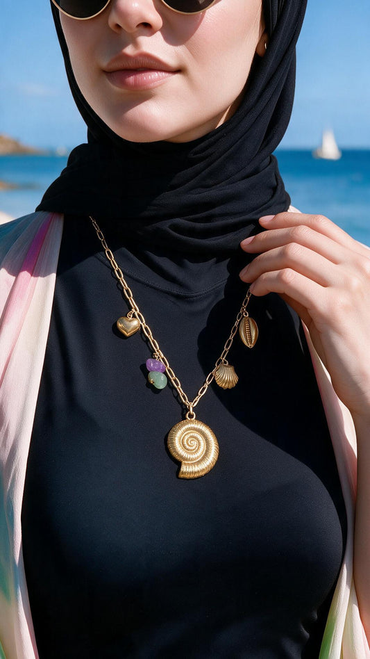 Farah Necklace - Stainless Steel