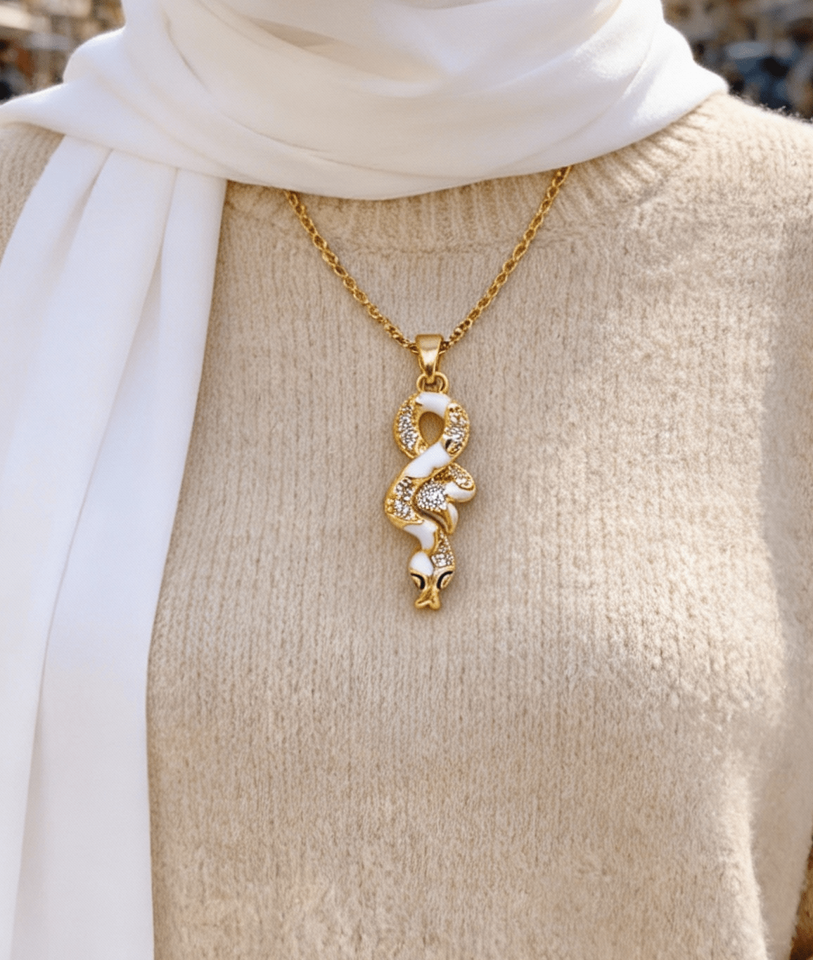 Kenzy Necklace - Stainless Gold Plated